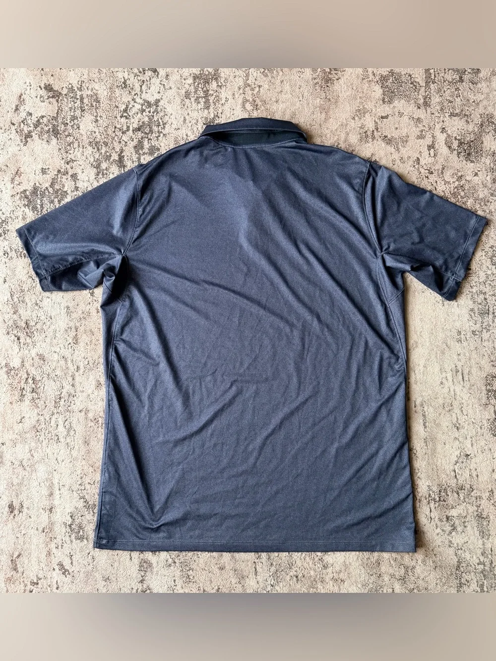 Nike Golf Men's Gray Gradient Dri-FIT Polo